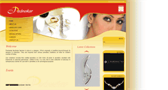 Desktop Screenshot of pednekarjewellers.com